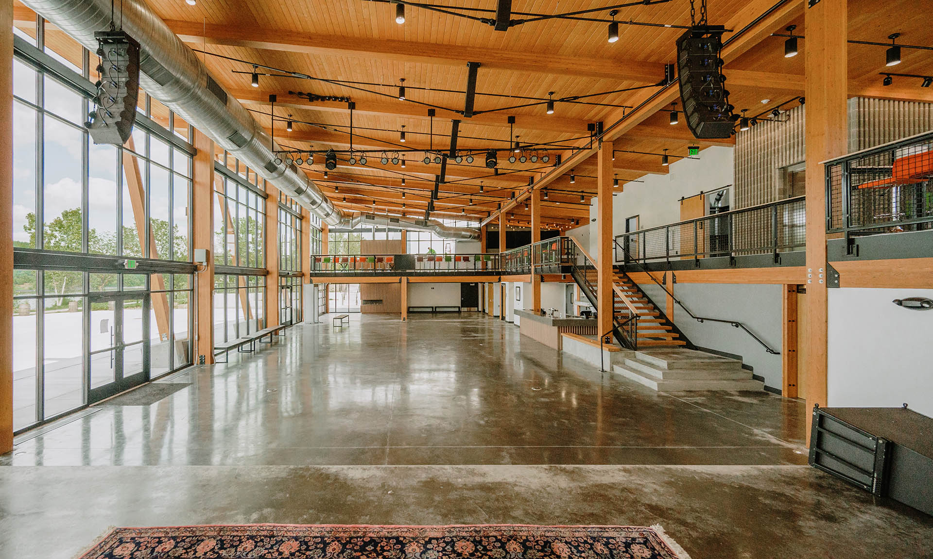 Poplar Hall interior