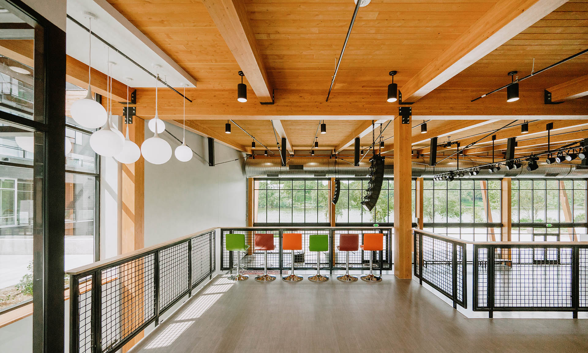 Poplar Hall interior