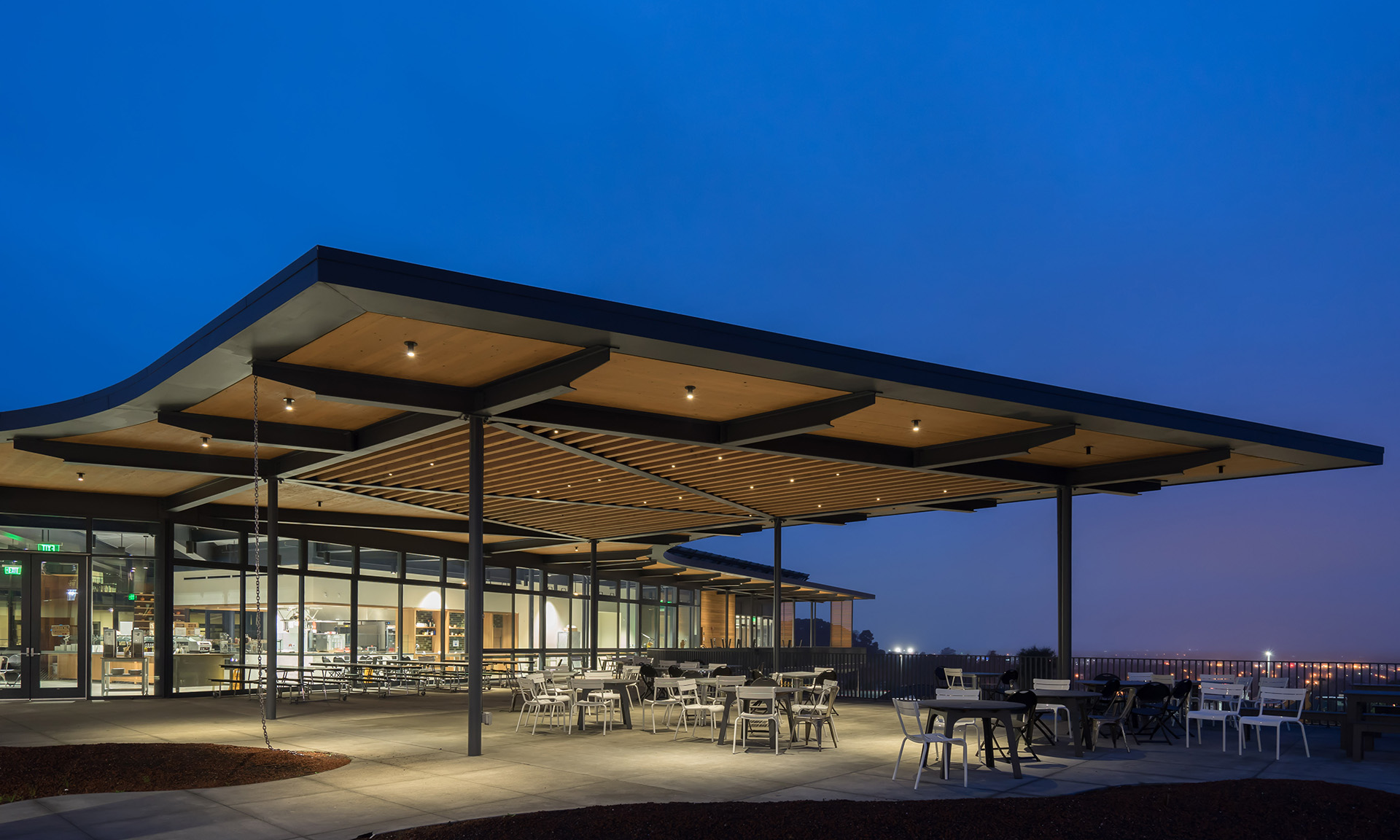 Sonoma Academy exterior roof