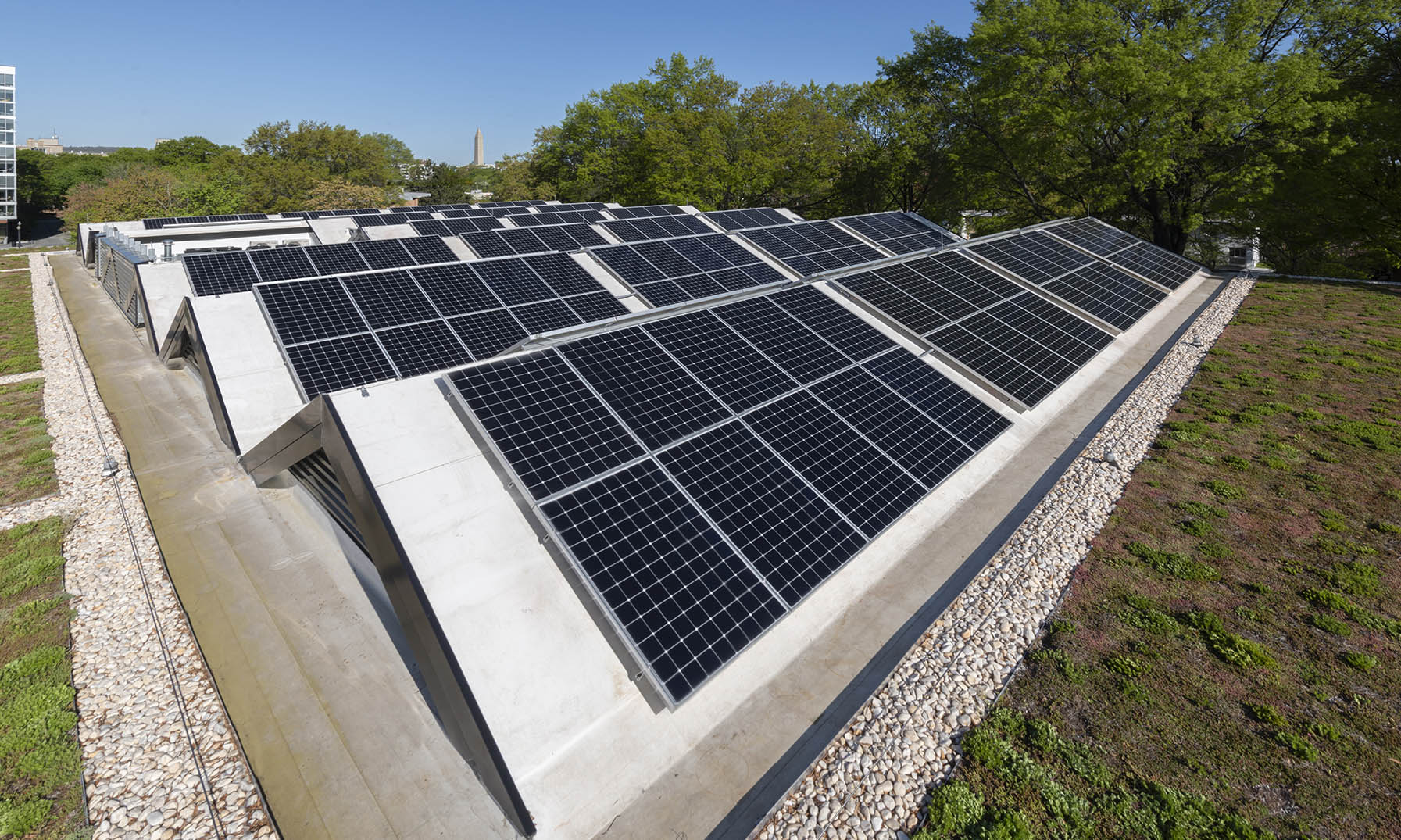 Southwest Library solar panels