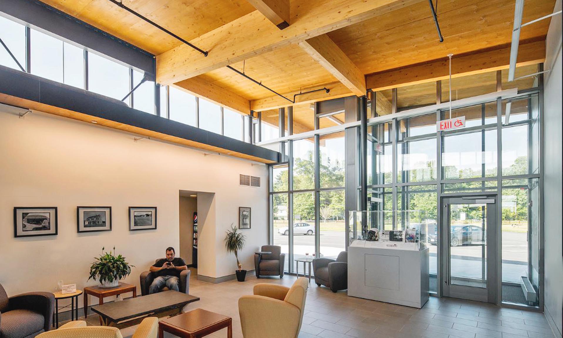 State of MA Airport Buildings interior