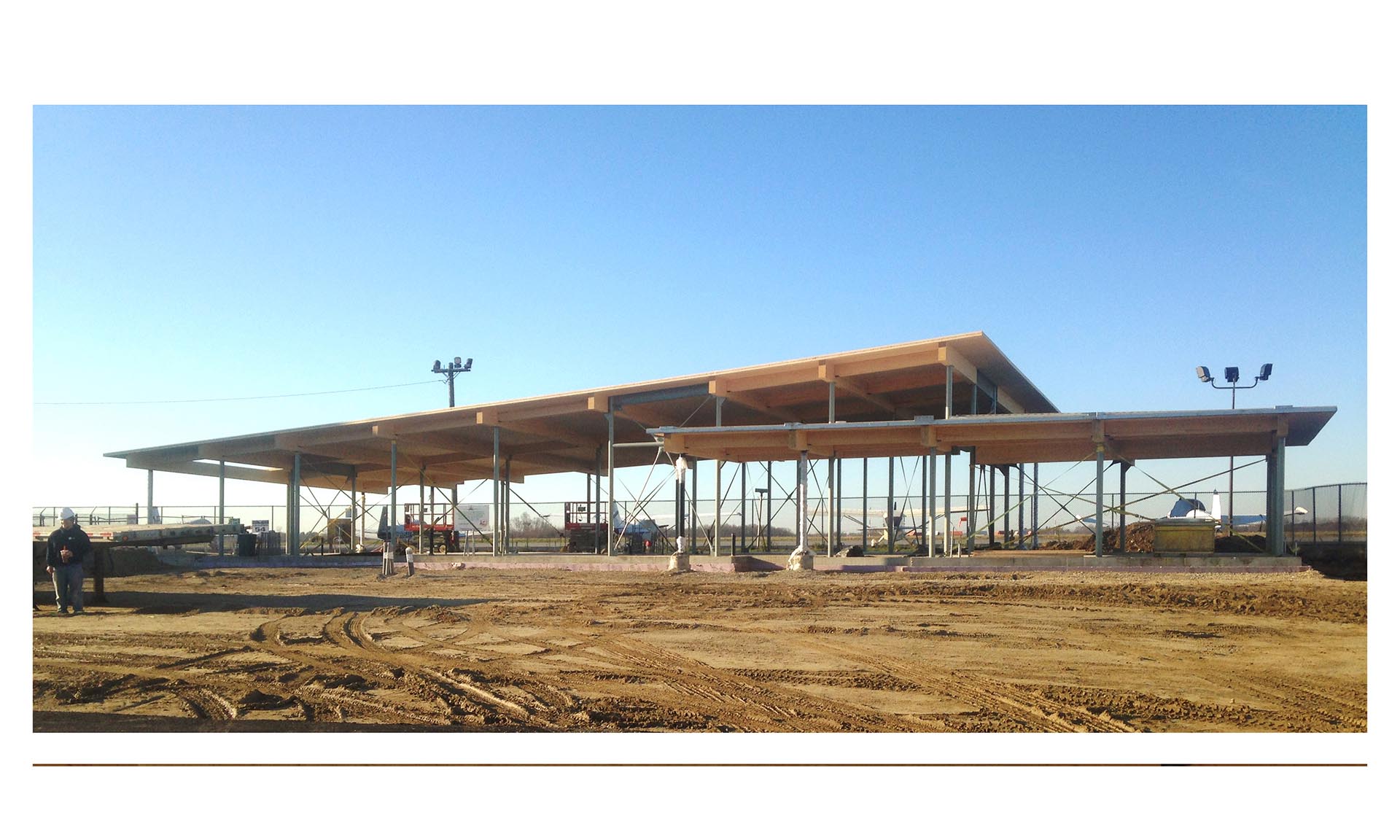 State of MA Airport Buildings under construction