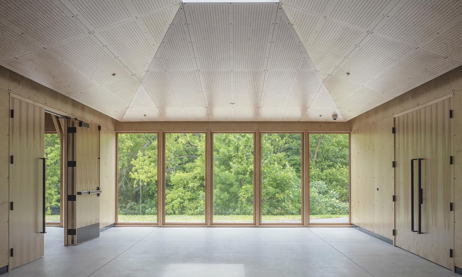 Tashjian Bee and Pollinator Discovery Center interior