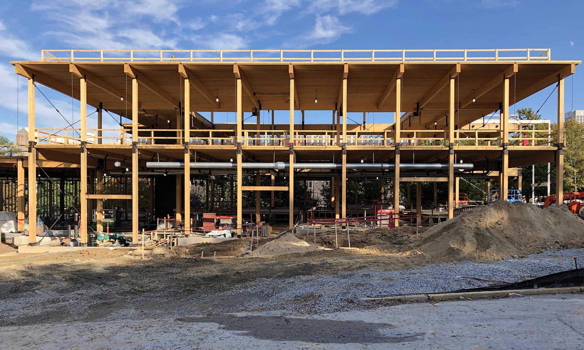 The Kendeda Building for Innovative Sustainable Design under construction