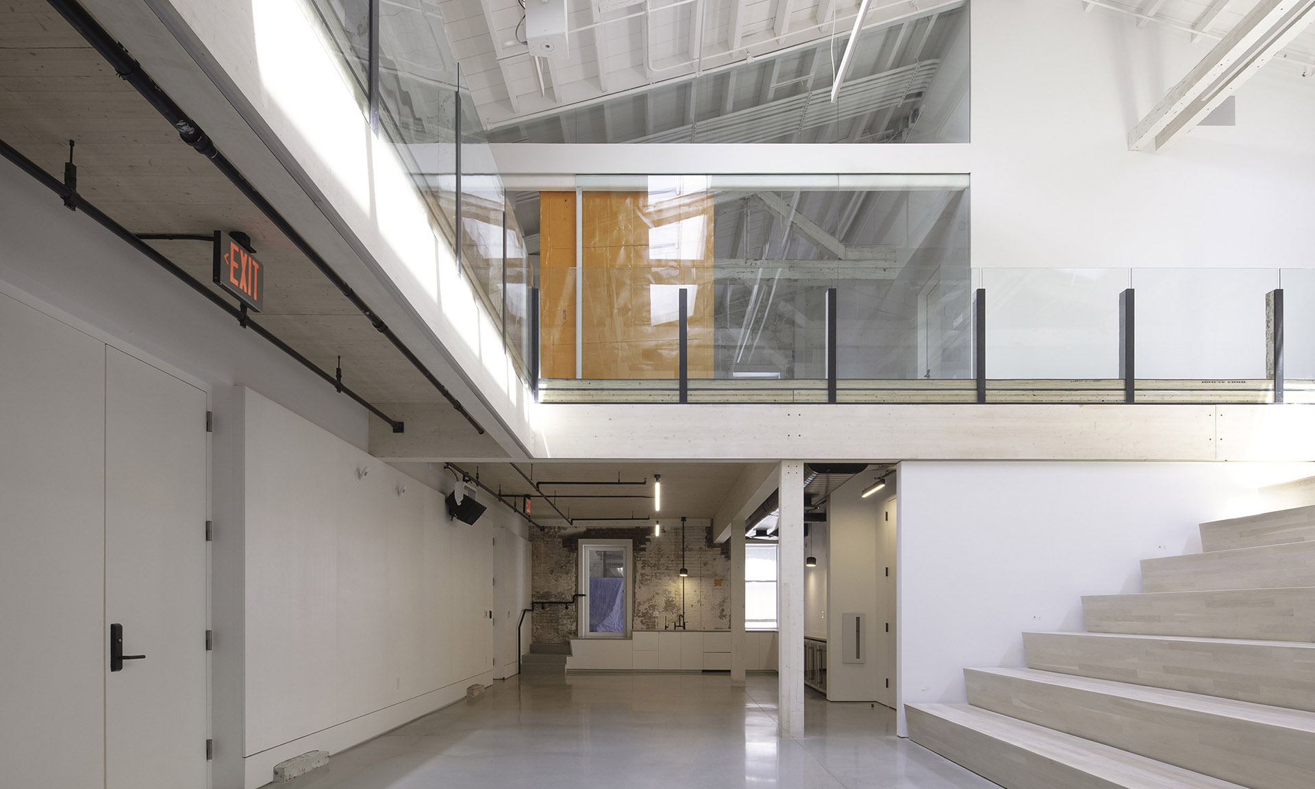 Timber Adaptive Reuse Theater interior