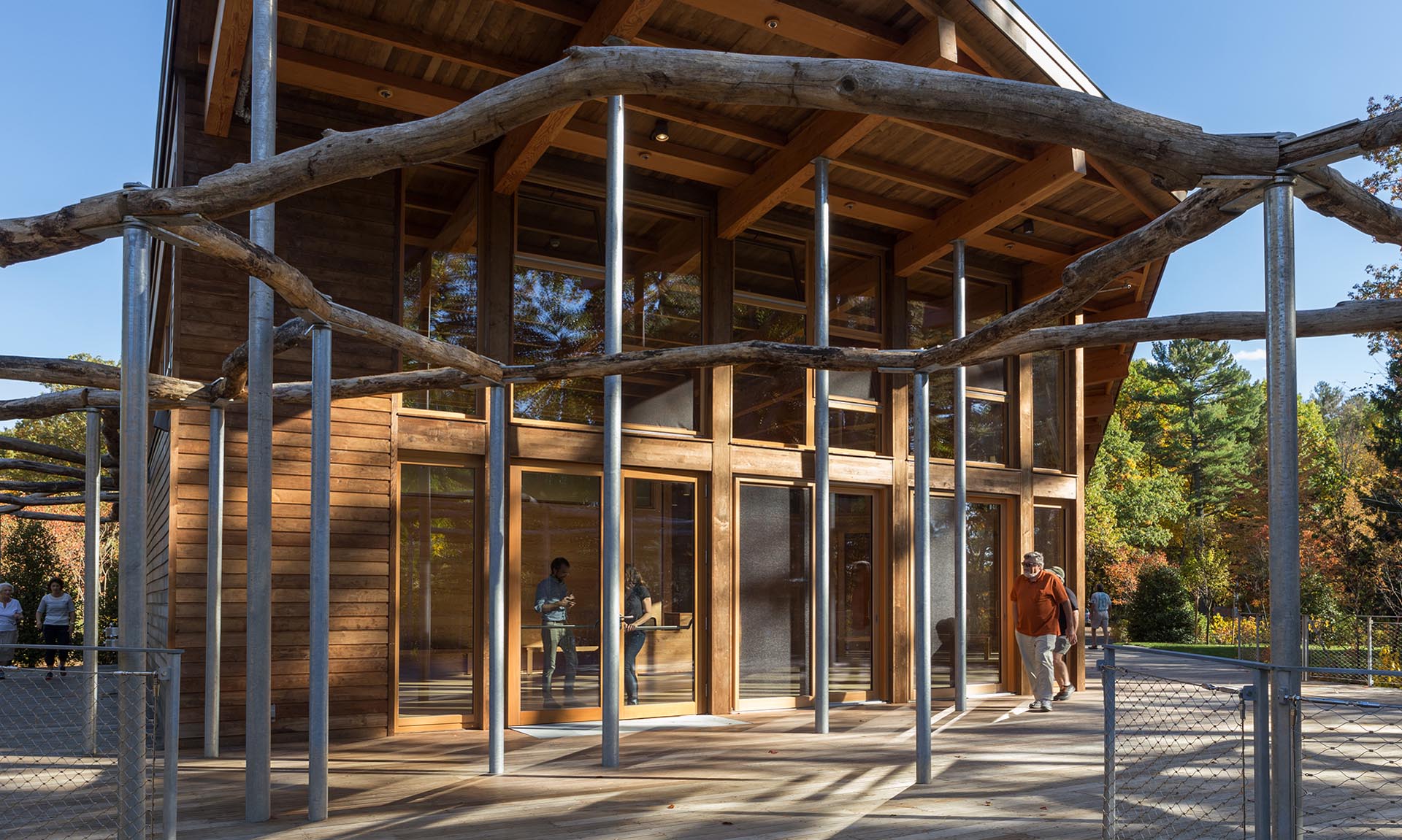 Walden Pond Visitor Center exterior