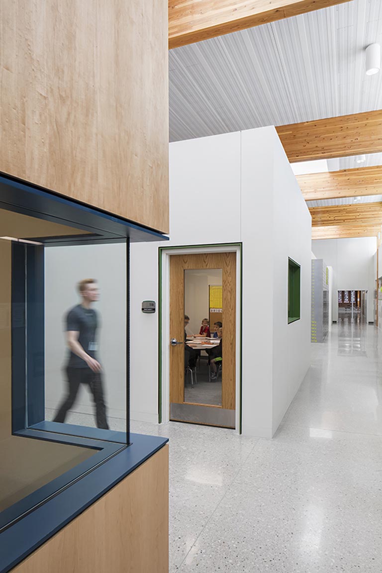 Wisner-Pilger Public Schools Addition interior